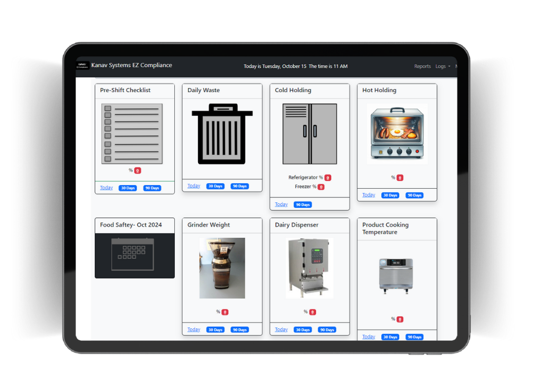 Go paperless for your food safety audit logs